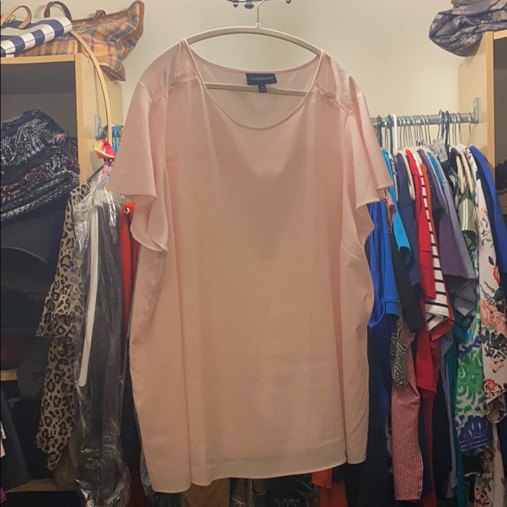 Pink tunic from Lane Bryant